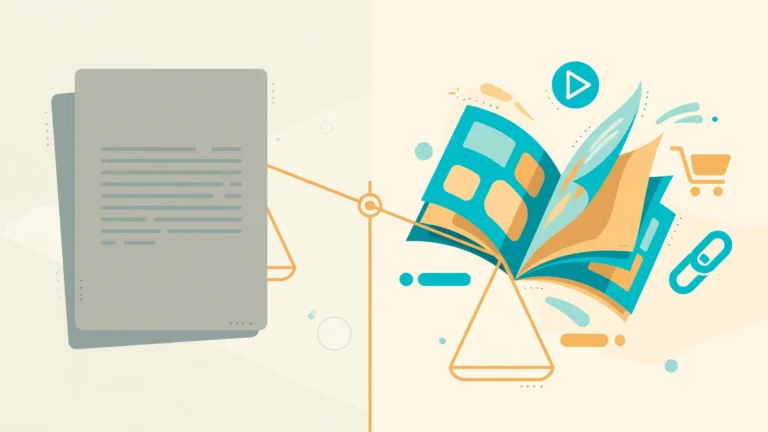 Flipbook vs PDF Biasa: Mana yang Lebih Menarik untuk Katalog Bisnis?
